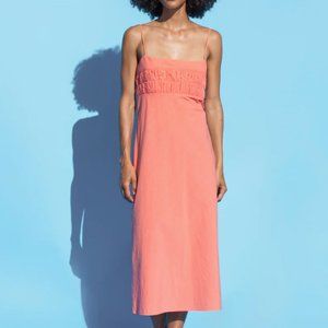 Nera Dress Grapefruit Cioa Lucia